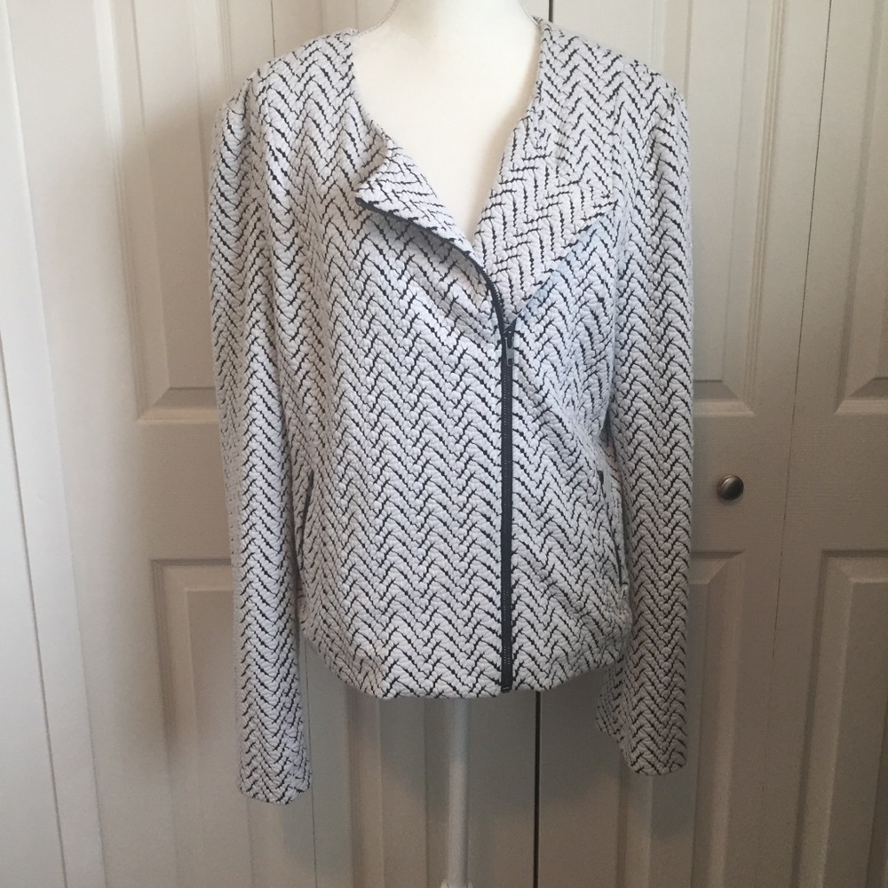 41 Hawthorn Karlstad Textured Moto Jacket XXL